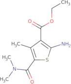 Ethyl 2-amino-5-[(dimethylamino)carbonyl]-4-methylthiophene-3-carboxylate