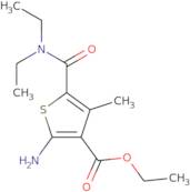 Ethyl 2-amino-5-[(diethylamino)carbonyl]-4-methylthiophene-3-carboxylate