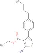 Ethyl 2-amino-4-(4-butylphenyl)thiophene-3-carboxylate