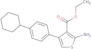 Ethyl 2-amino-4-(4-cyclohexylphenyl)thiophene-3-carboxylate