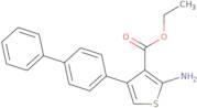 Ethyl 2-amino-4-(1,1'-biphenyl-4-yl)thiophene-3-carboxylate