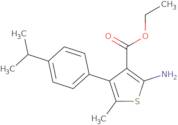 Ethyl 2-amino-4-(4-isopropylphenyl)-5-methylthiophene-3-carboxylate