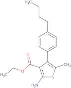 Ethyl 2-amino-4-(4-butylphenyl)-5-methylthiophene-3-carboxylate