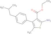 Ethyl 2-amino-4-(4-isobutylphenyl)-5-methylthiophene-3-carboxylate