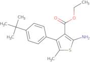 Ethyl 2-amino-4-(4-tert-butylphenyl)-5-methylthiophene-3-carboxylate