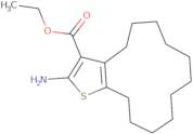 Ethyl 2-amino-4,5,6,7,8,9,10,11,12,13,14,15-dodecahydrocyclododeca[b]thiophene-3-carboxylate