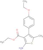 Ethyl 2-amino-4-(4-ethoxyphenyl)-5-methylthiophene-3-carboxylate