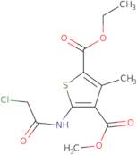 2-Ethyl 4-methyl 5-[(chloroacetyl)amino]-3-methylthiophene-2,4-dicarboxylate