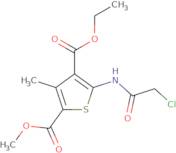 4-Ethyl 2-methyl 5-[(chloroacetyl)amino]-3-methylthiophene-2,4-dicarboxylate