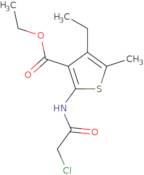 Ethyl 2-[(chloroacetyl)amino]-4-ethyl-5-methylthiophene-3-carboxylate