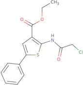 Ethyl 2-[(chloroacetyl)amino]-5-phenylthiophene-3-carboxylate