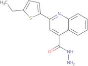 2-(5-Ethylthien-2-yl)quinoline-4-carbohydrazide