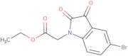 Ethyl (5-bromo-2,3-dioxo-2,3-dihydro-1H-indol-1-yl)acetate