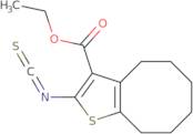 Ethyl 2-isothiocyanato-4,5,6,7,8,9-hexahydrocycloocta[b]thiophene-3-carboxylate