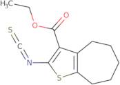 Ethyl 2-isothiocyanato-5,6,7,8-tetrahydro-4H-cyclohepta[b]thiophene-3-carboxylate