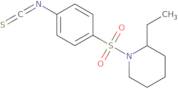 2-Ethyl-1-[(4-isothiocyanatophenyl)sulfonyl]piperidine