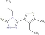 5-(4-Ethyl-5-methylthien-3-yl)-4-propyl-4H-1,2,4-triazole-3-thiol