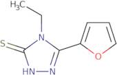 4-Ethyl-5-(2-furyl)-4H-1,2,4-triazole-3-thiol