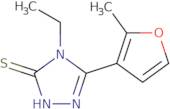 4-Ethyl-5-(2-methyl-3-furyl)-4H-1,2,4-triazole-3-thiol