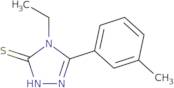 4-Ethyl-5-(3-methylphenyl)-4H-1,2,4-triazole-3-thiol