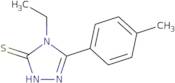 4-Ethyl-5-(4-methylphenyl)-4H-1,2,4-triazole-3-thiol