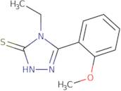 4-Ethyl-5-(2-methoxyphenyl)-4H-1,2,4-triazole-3-thiol