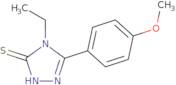 4-Ethyl-5-(4-methoxyphenyl)-4H-1,2,4-triazole-3-thiol