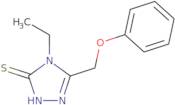 4-Ethyl-5-(phenoxymethyl)-4H-1,2,4-triazole-3-thiol