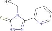 4-Ethyl-5-pyridin-2-yl-4H-1,2,4-triazole-3-thiol