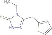 4-Ethyl-5-(thien-2-ylmethyl)-4H-1,2,4-triazole-3-thiol