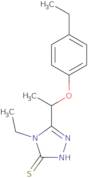 4-Ethyl-5-[1-(4-ethylphenoxy)ethyl]-4H-1,2,4-triazole-3-thiol