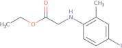 Ethyl [(4-iodo-2-methylphenyl)amino]acetate