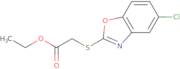 Ethyl [(5-chloro-1,3-benzoxazol-2-yl)thio]acetate