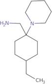 (4-Ethyl-1-piperidin-1-ylcyclohexyl)methylamine