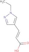 (2E)-3-(1-Ethyl-1H-pyrazol-4-yl)acrylic acid