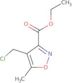 Ethyl 4-(chloromethyl)-5-methylisoxazole-3-carboxylate