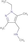 N-[(1-Ethyl-3,5-dimethyl-1H-pyrazol-4-yl)methyl]-N-methylamine