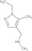 N-[(1-Ethyl-5-methyl-1H-pyrazol-4-yl)methyl]-N-methylamine