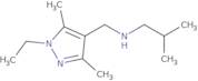 N-[(1-Ethyl-3,5-dimethyl-1H-pyrazol-4-yl)methyl]-N-isobutylamine