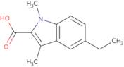 5-Ethyl-1,3-dimethyl-1H-indole-2-carboxylic acid