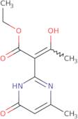 Ethyl (2E)-2-(4-hydroxy-6-methylpyrimidin-2(1H)-ylidene)-3-oxobutanoate