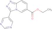 Ethyl 3-pyrimidin-5-yl[1,2,4]triazolo[4,3-a]pyridine-6-carboxylate