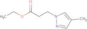 Ethyl 3-(4-methyl-1H-pyrazol-1-yl)propanoate