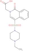 [4-[(4-Ethylpiperazin-1-yl)sulfonyl]-1-oxoisoquinolin-2(1H)-yl]acetic acid