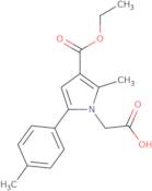 [3-(Ethoxycarbonyl)-2-methyl-5-(4-methylphenyl)-1H-pyrrol-1-yl]acetic acid