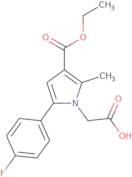 [3-(Ethoxycarbonyl)-5-(4-fluorophenyl)-2-methyl-1H-pyrrol-1-yl]acetic acid