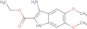 Ethyl 3-amino-5,6-dimethoxy-1H-indole-2-carboxylate