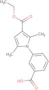 3-[3-(Ethoxycarbonyl)-2,5-dimethyl-1H-pyrrol-1-yl]benzoic acid