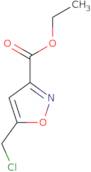 Ethyl 5-(chloromethyl)isoxazole-3-carboxylate