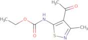 Ethyl 4-acetyl-3-methylisothiazol-5-ylcarbamate